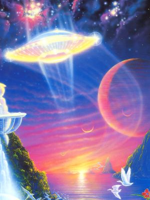 Detail of Douglas Taylor Painting