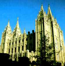 Mormon Temple, Salt Lake City, Utah