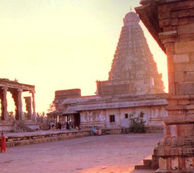 Scenes from India.  Srihadisvara Temple